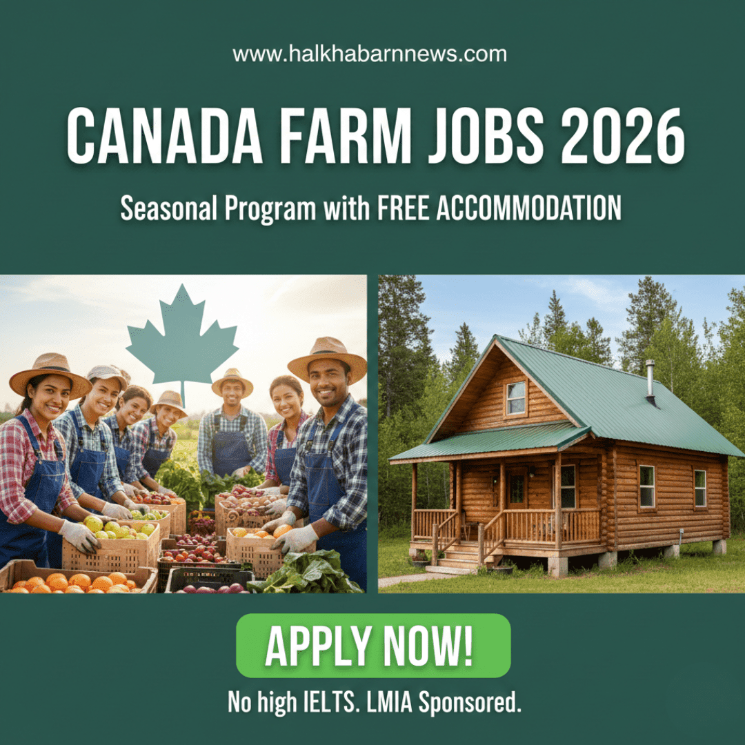 Canada Seasonal Farm Jobs 2026: Work with Free Accommodation