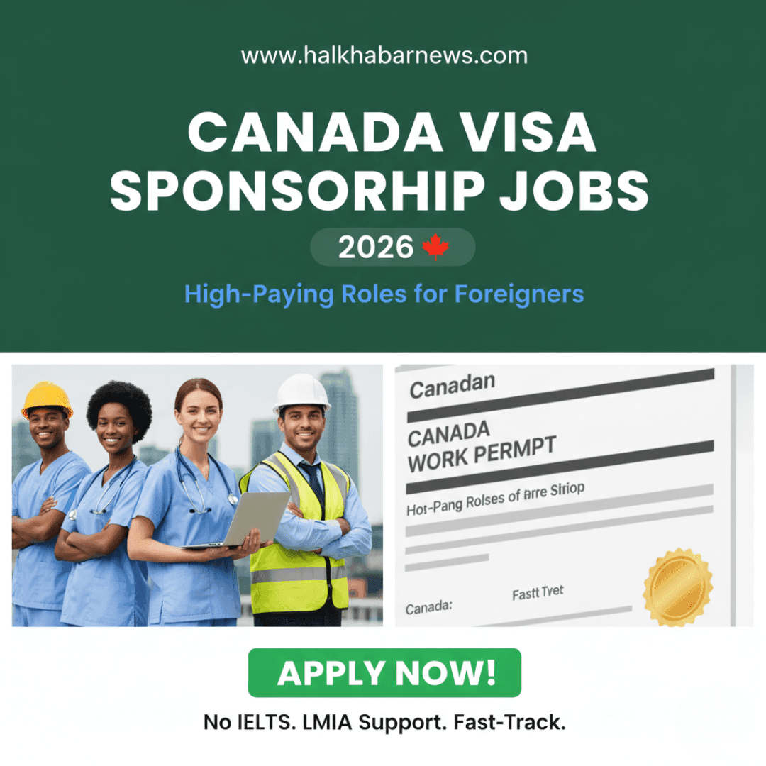 High-Paying Visa Sponsorship Jobs in Canada for Foreigners 2026