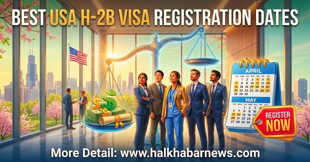 USA H-2B visa Registration Dates 2026