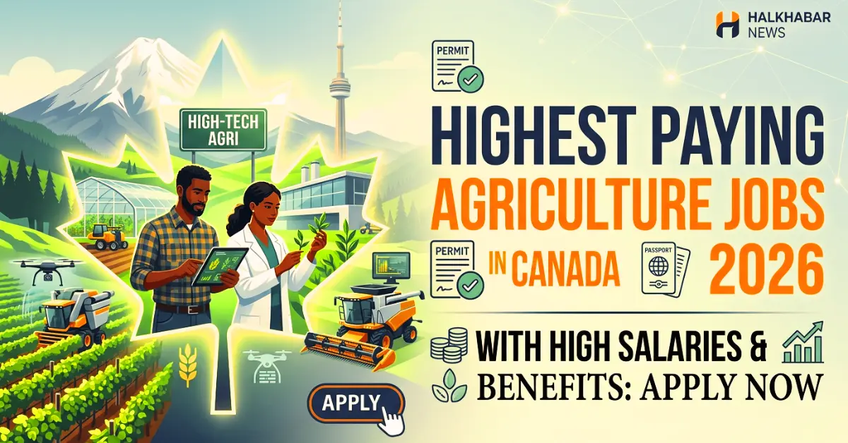 High Pay Agriculture Jobs in Canada 2026 - Apply Now