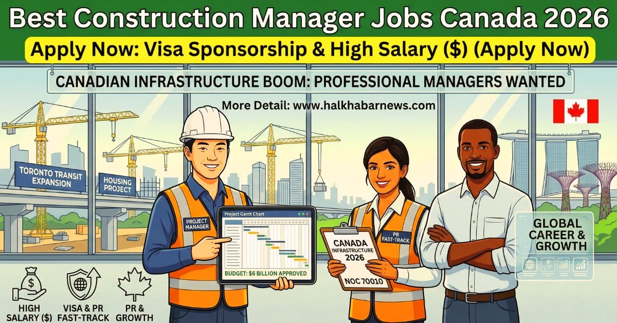 Construction Manager Jobs Canada 2026