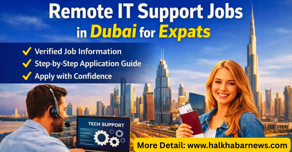 Remote IT Support Jobs in Dubai for Expats 2026