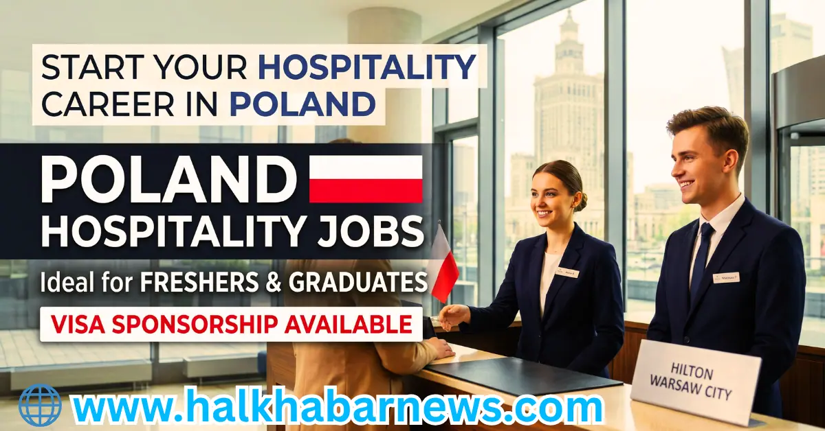 Poland Hospitality Jobs for Freshers 2026 | Visa Sponsorship Available