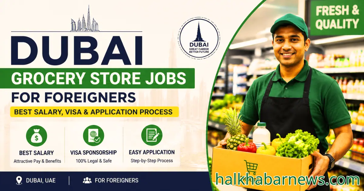 Dubai Grocery Store Jobs for Foreigners – Best Salary, Visa & Application Process 2026