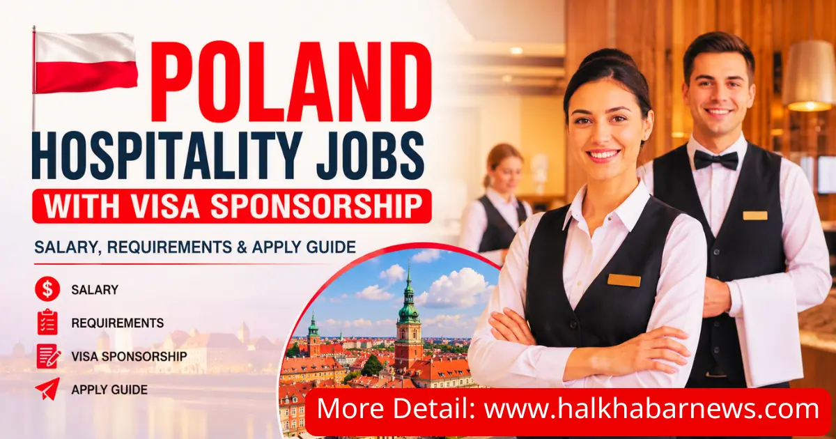 Poland Hospitality Jobs with Visa Sponsorship | Salary, Requirements & Apply Guide 2026