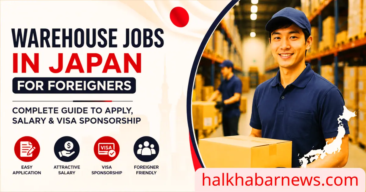 Warehouse Jobs in Japan for Foreigners 2026 | Complete Guide to Apply, Salary & Visa Sponsorship