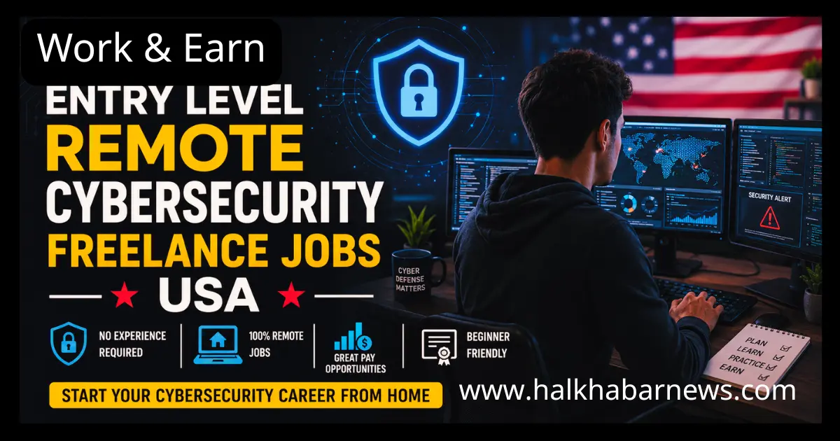 Entry Level Remote Cybersecurity Freelance Jobs USA